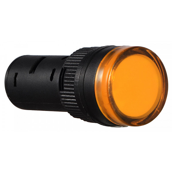 Сигнальна арматура Аско-Укрем AD16-16DS 220В АС жовта (A0140030052)