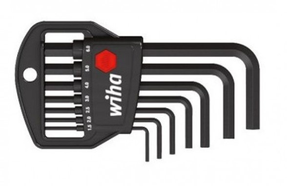 Набор шестигранных штифтовых ключей Wiha W06378 (7шт)