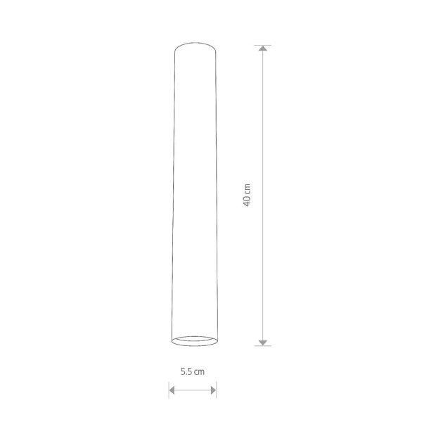 Точковий світильник Nowodvorski 5472 Eye L GU10 1x35W IP20 Gr - фото №1