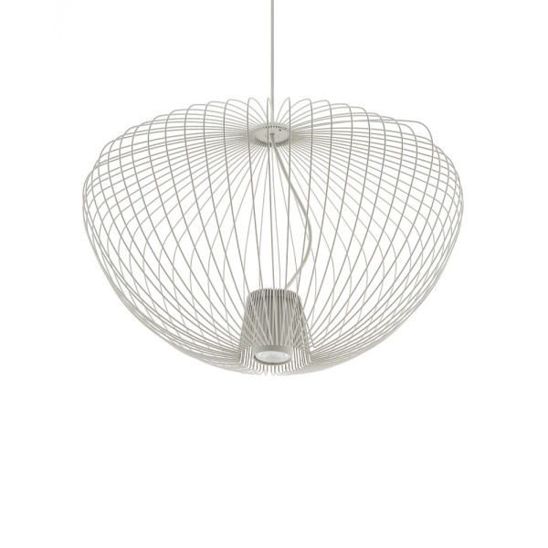 Подвесной светильник, люстра Nowodvorski 11244 Pumpkin M GU10 1x10W IP20 светло-серый - фото №2