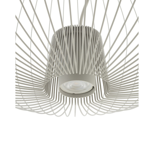 Подвесной светильник, люстра Nowodvorski 11244 Pumpkin M GU10 1x10W IP20 светло-серый - фото №3