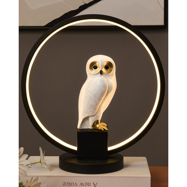 Настільна лампа Zuma Line 5905316663077 Sowa LED 1x4W 3000K 150Lm IP20 чорна - фото №2