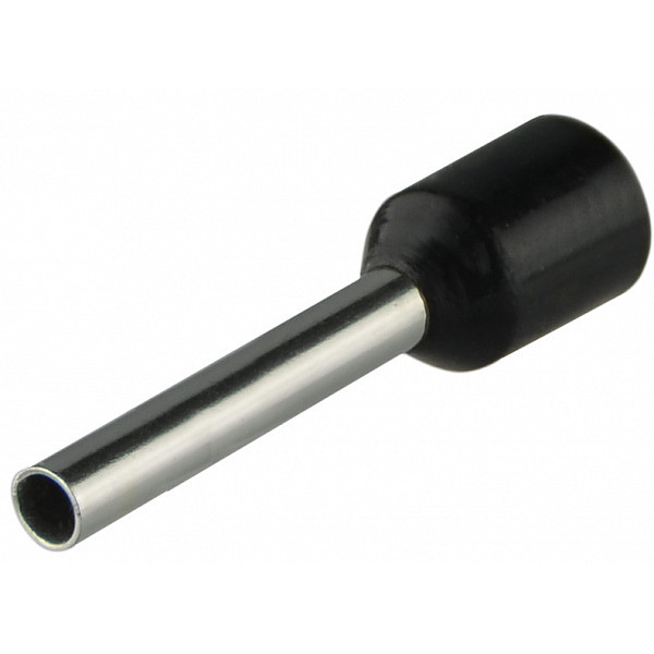 Наконечник Аско-Укрем НТ 1,5-12 изолированный черный 100шт (A0060010128)