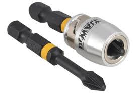 Набір біт та тримача DeWALT Impact torsion PZ2х57мм (2шт)