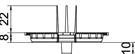 Кришка для підрозетника Obo Bettermann ZU 60-SD (2003760) - фото №2