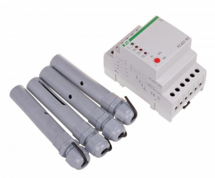 Трехуровневое реле контроля уровня жидкости F&F PZ-831RC (с регулировкой чувствительности) - фото №2