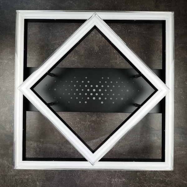 Світильник LED smart KENZO-S+пульт 100W 3000-5000K IP20 квадрат чорний Violux ( 220685 ) - фото №2