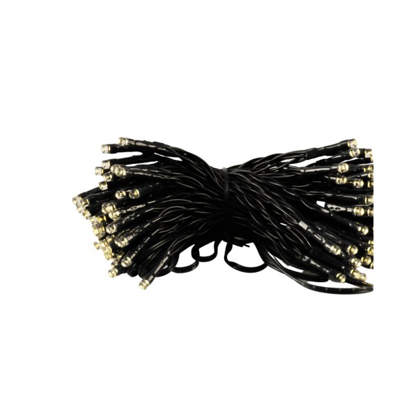 Гирлянда на солнечной батарее Goldlux 316745 Shine LED 3000K IP44 черная - фото №2