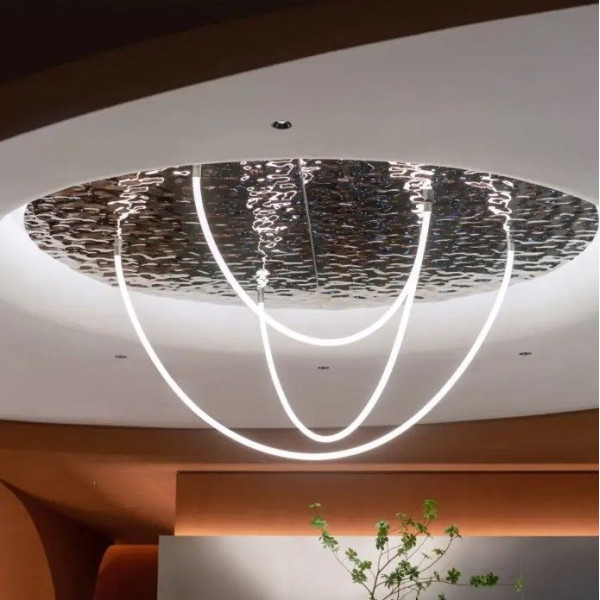 Подвес COLORS для неона NNR25 потолок-потолок (AS-NNR25VCC1-XX-2) - фото №1