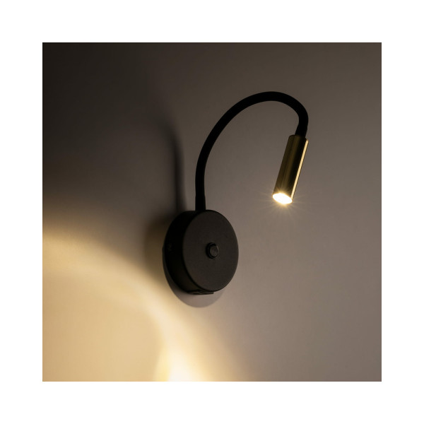 Бра, настенный светильник Tk Lighting 10201 Lagos G9 1x6W IP20 Bk - фото №1