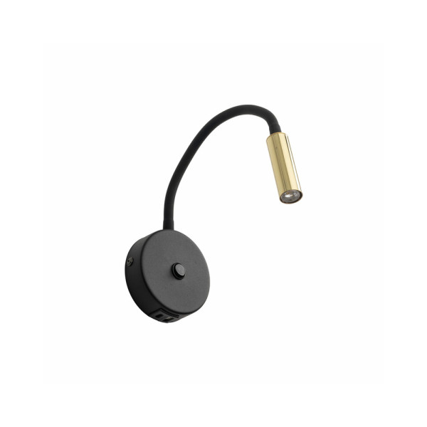 Бра, настенный светильник Tk Lighting 10201 Lagos G9 1x6W IP20 Bk - фото №3