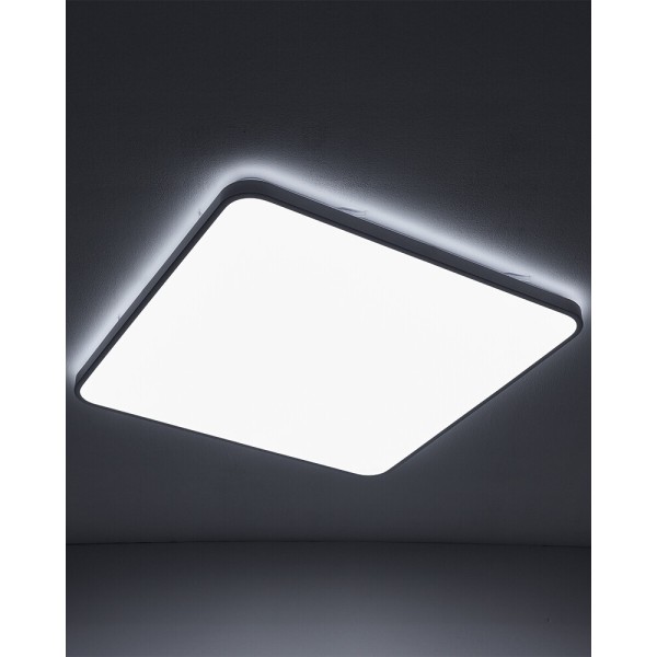 Потолочный светильник Nowodvorski 10994 Agnes Square LED Pro 1x64W 4000K 6500Lm IP44 белый - фото №1