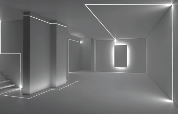 LED-профиль под шпаклевку ALUMLED с рассеивателем, 3 метра (LD98201_3) - фото №5