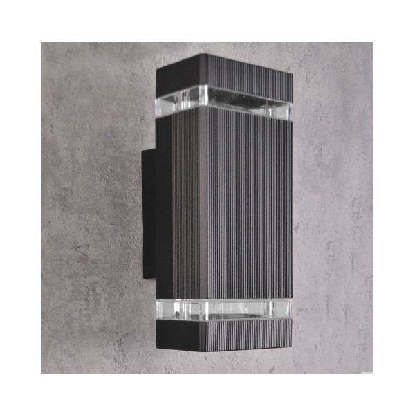 Вуличний світильник Goldlux 307866 Gilbert GU10 2x10W IP44 BK - фото №3