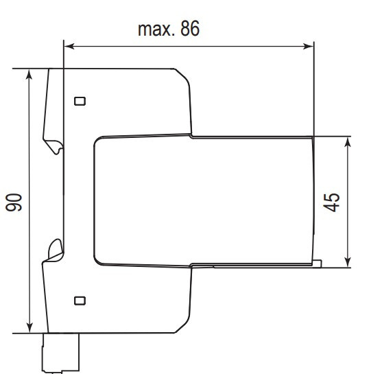 Ограничитель перенапряжения ETI 002440562 ETITEC SM T12 300/25 (3+1 8p TT TN-S) - фото №2