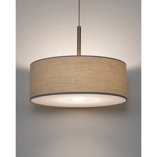 Подвесной светильник, люстра Nowodvorski 11652 Santana M E27 1x25W IP20 бежевый - фото №1