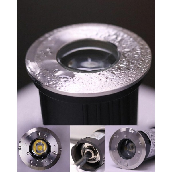 Вуличний світильник Nowodvorski 9106 Picco LED 1x2W 3000K 60Lm IP67 нікелевий - фото №1