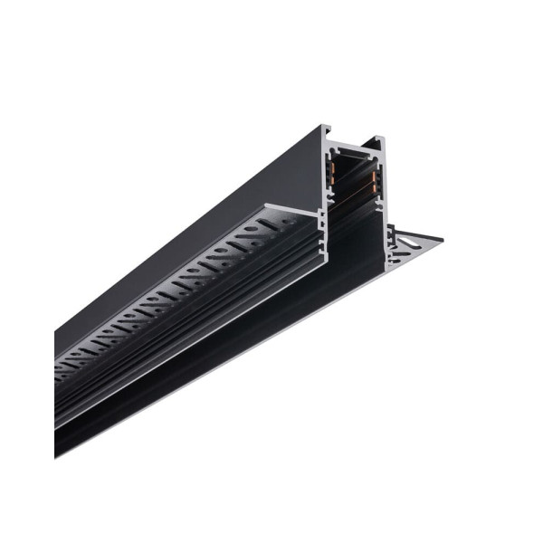 Магнітний шинопровід врізний Nowodvorski 10157 LVM Recessed Track 2m IP20 Bl