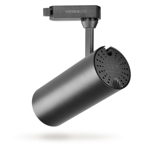 Трековий LED світильник Videx 20Вт 4100K (VL-TR04-204B) чорний - фото №1