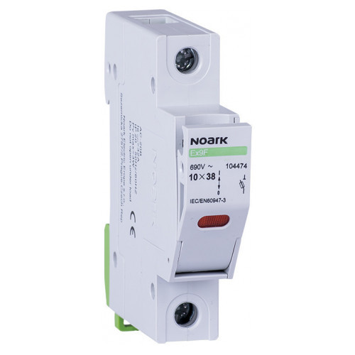 Держатель-разъединитель предохранителей NOARK Ex9F 1P 32A 10x38мм (104474)