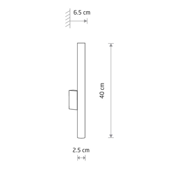 Бра, настінний світильник Nowodvorski 10564 Laser Wall G9 2x10W IP20 мідний - фото №4