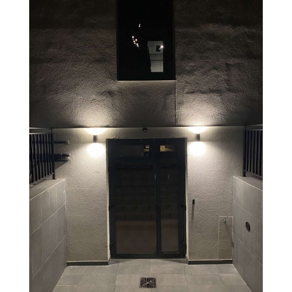 Вуличний світильник Nowodvorski 9517 Nico GU10 2x10W IP54 графітовий - фото №4