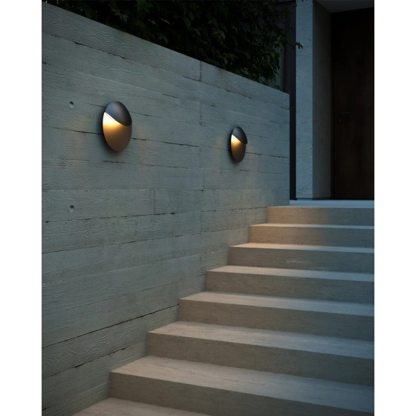 Вуличний світильник Nordlux 2418251003 Valopin LED 1x11W 3000K 130Lm IP54 чорний - фото №1