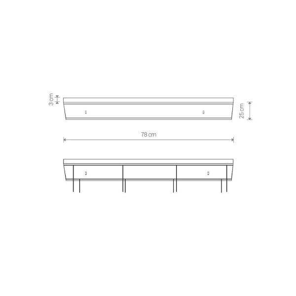 Основание для светильника Nowodvorski 12065 Cameleon Canopy C 780 25W IP20 бежевая - фото №1