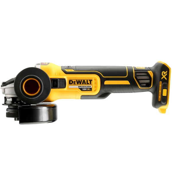 Бесщеточная аккумуляторная шлифмашина DeWALT DCG406NT 18В - фото №1