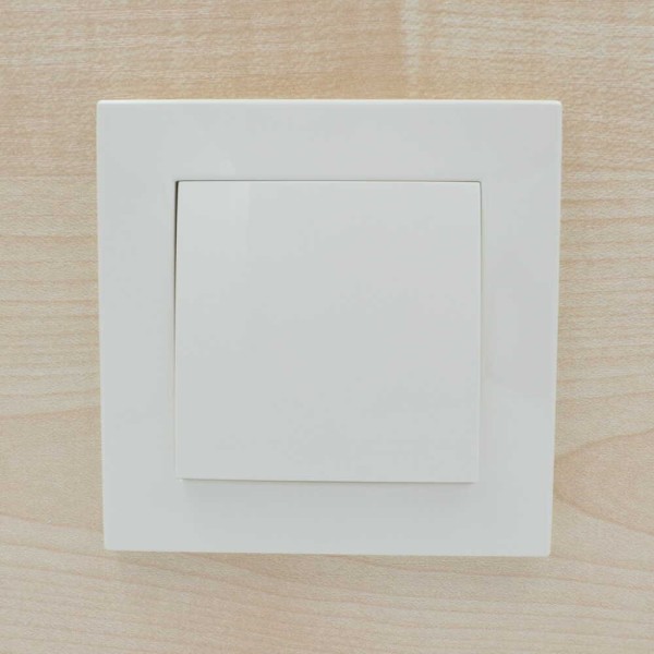 Выключатель ELBI ZENA кремовый 1кл без рамки ( 609-010300-200 ) - фото №8
