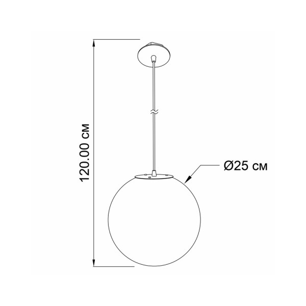 Подвесной светильник, люстра Imperium Light 294125.05.01 River E14 1x40W IP20 - фото №1