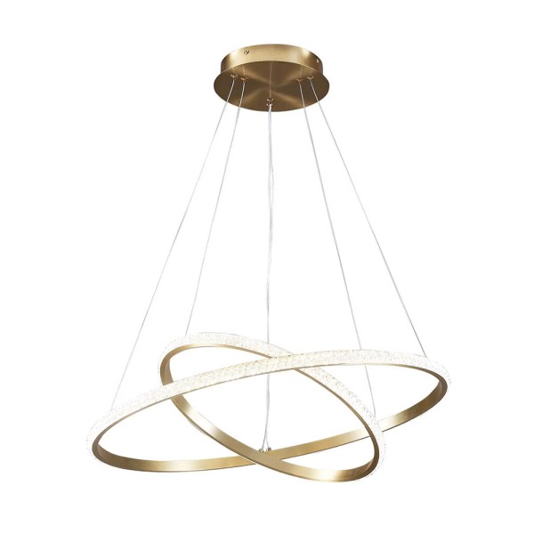 Люстра Goldlux 337863 Diana LED 2x44W 4000K 6200Lm IP20 золота - фото №3