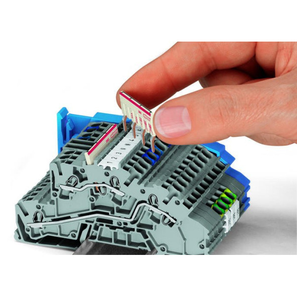 Ізольована перемичка Wago 2002-475/011-000 (1-3-5) - фото №1