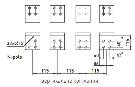 Воздушный автоматический выключатель E.Next e.industrial.acb.3200F.2500 400В 3Р с мотор-приводом и РН (i081104) - фото №6
