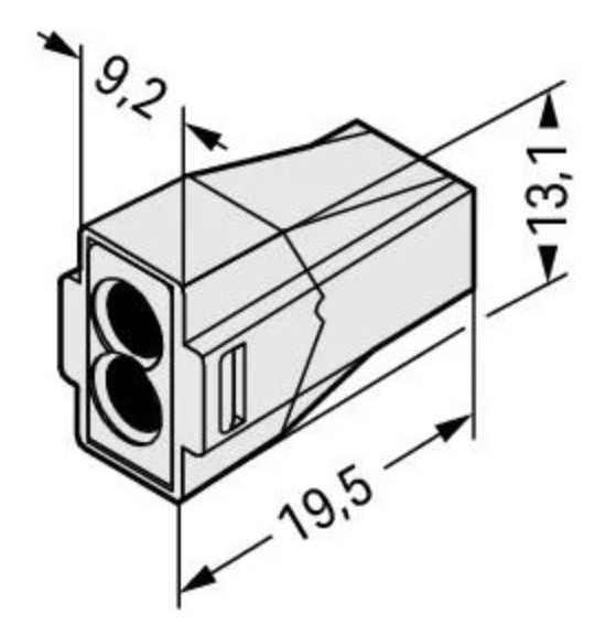 Клемма Wago 773-492 на 2 проводов EExe - фото №1
