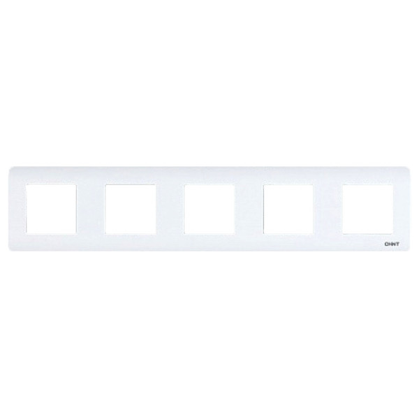 Рамка 5-местная Chint NEW3 белая (715407)