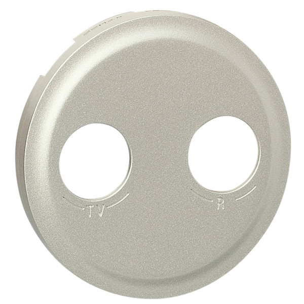 Накладка TV-FM розетки Legrand Celiane (068583) (титан)