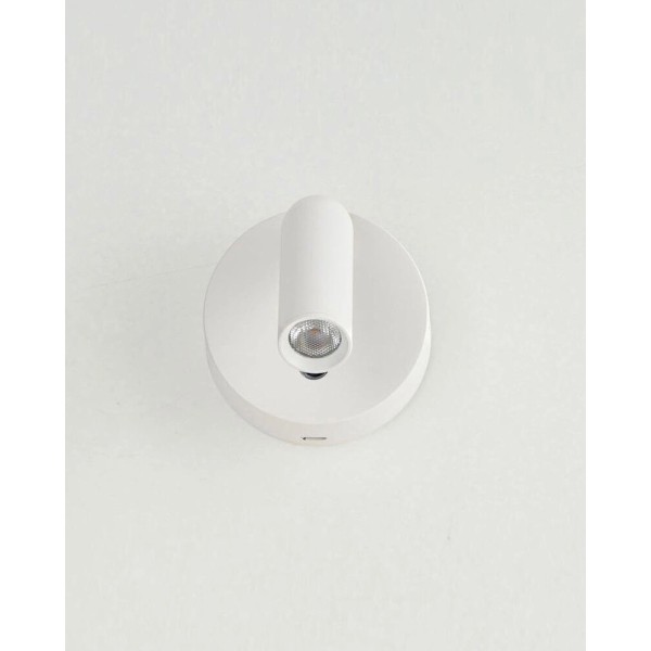 Бра, настінний світильник Azzardo AZ5629 Como LED 1x3W 3000K 198Lm IP20 білий - фото №2