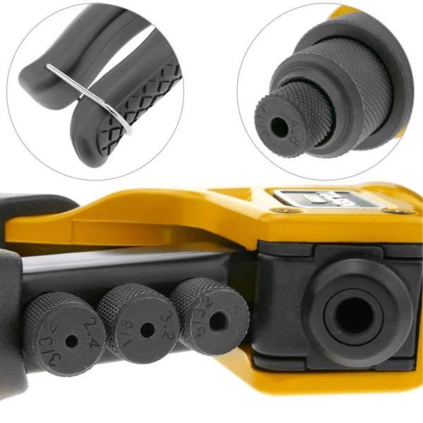 Алюмінієвий заклепувальний ключ Tolsen 190мм профі (43099) - фото №5