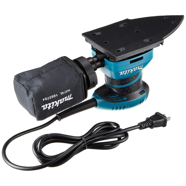 Вибрационная шлифмашинка с дельтовидной насадкой Makita BO4565 200Вт - фото №2