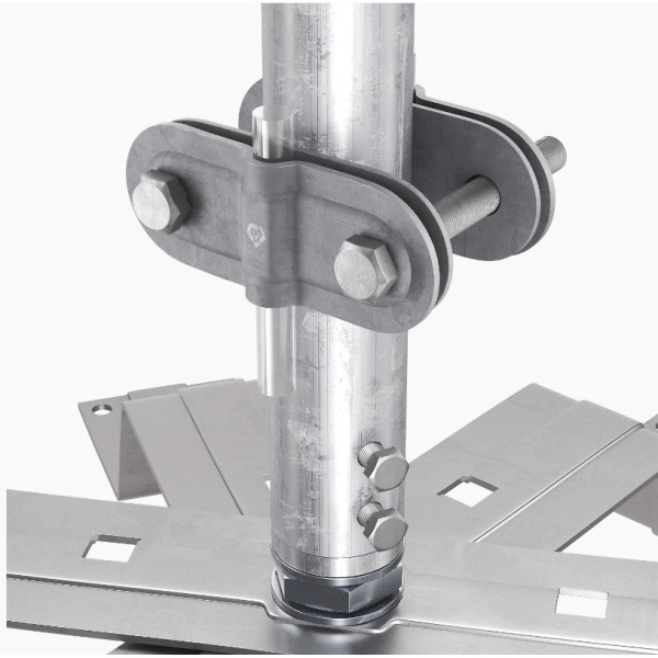 Блискавкоприймач на прямий дах Leo Lightman 3м Ni/Al (411306) - фото №1