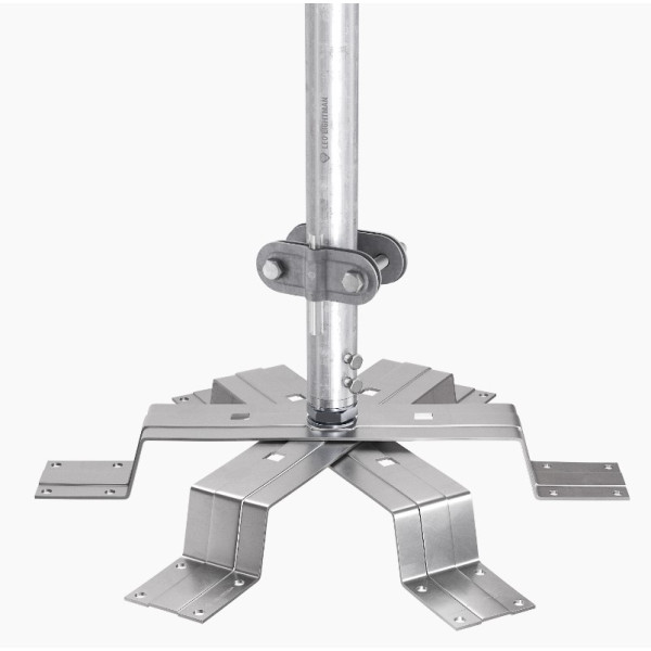 Блискавкоприймач на прямий дах Leo Lightman 3м Ni/Al (411306) - фото №3