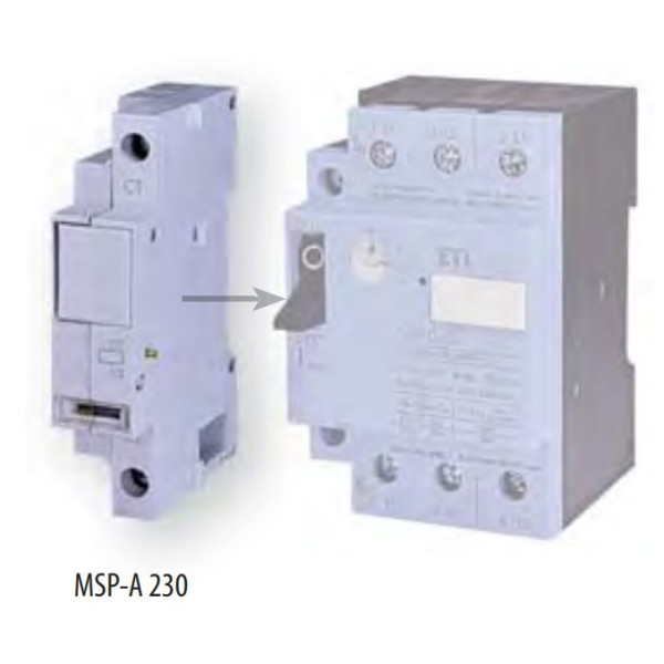 Незалежний розчіплювач ETI 004646632 MSP-A 230V AC - фото №1