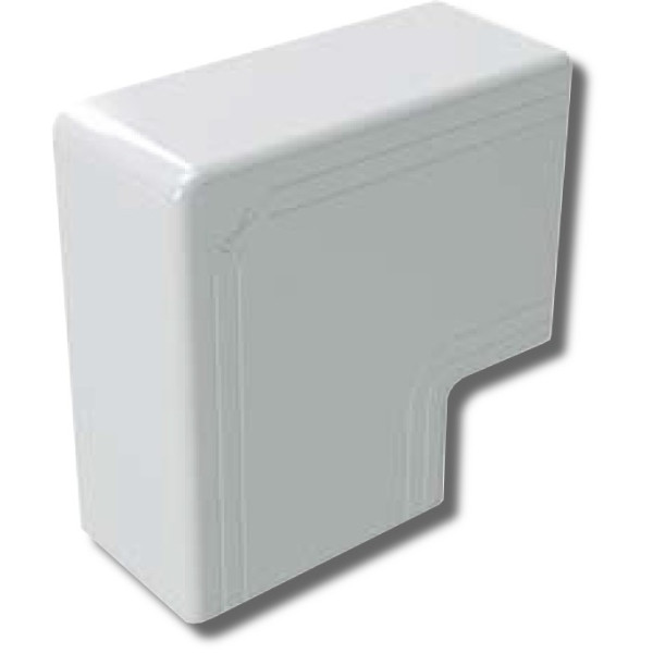 Кут плоский 100x40 NPAN (90°), колір білий RAL9001