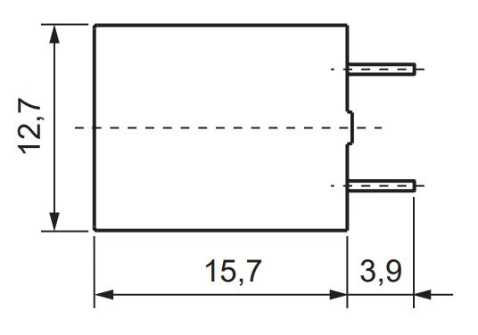 Електромеханічне реле ETI 002473045 MER1-024DC (1x16A 250VAC) - фото №3
