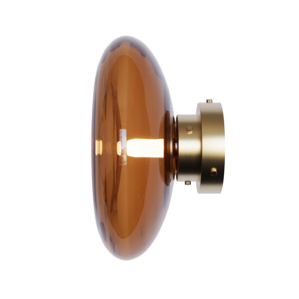 Бра, настінний світильник Pikart 30691-1 G9 1x60W IP20 бурштиновий - фото №1