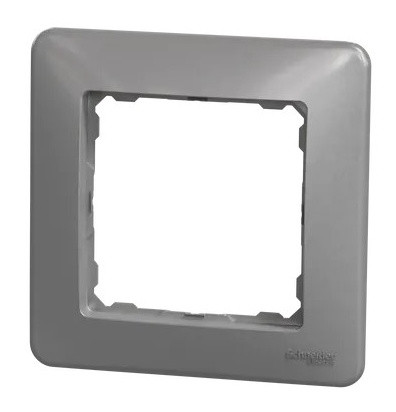 Рамка 1-местная Schneider Electric Sedna Design алюминий SDD313801 - фото №4