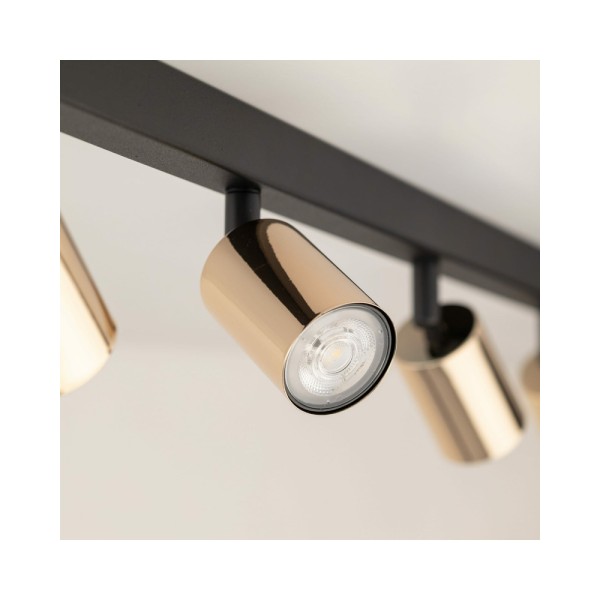 Світильник поворотний, спот TK Lighting 5997 Top GU10 8x10W IP20 Золотий - фото №2