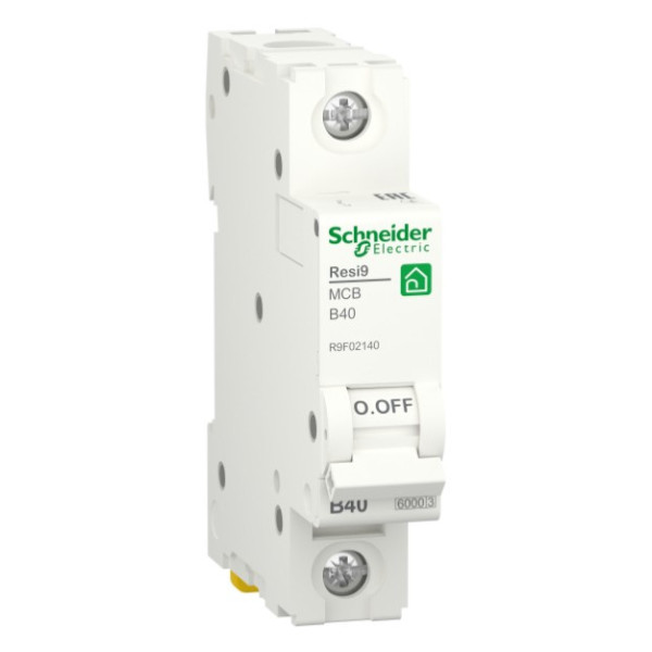 Автоматический выключатель Schneider Electric R9F02140 RESI9 6кА 1P 40A В