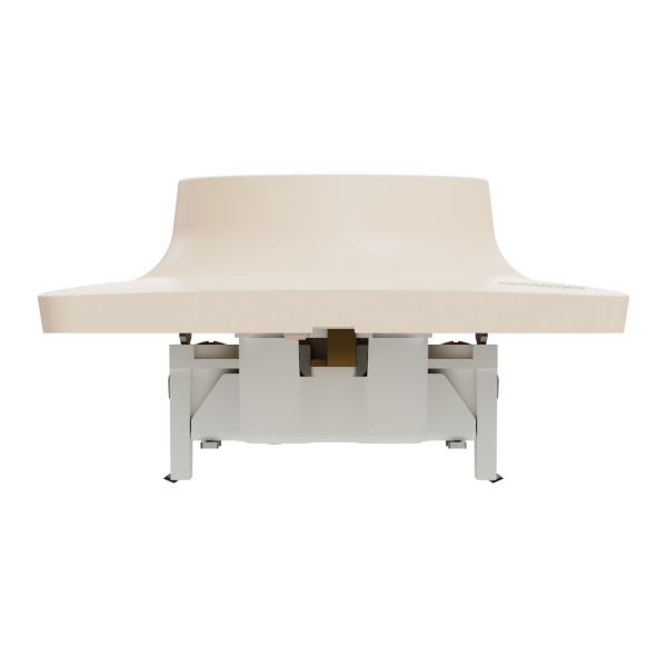 Двойная розетка Schneider Electric Unica New NU206744 с з/к со шторками винт зажим бежевая - фото №4